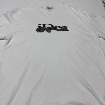 IDEASWAM 뱀 모티브 T셔츠 화이트
