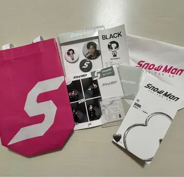 Snow Man 팝업 굿즈 세트 in 서울