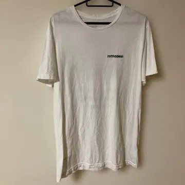 patagonia 슬림핏 T셔츠 M 화이트