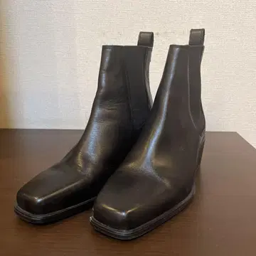 ZARA 숏부츠 스퀘어토 39