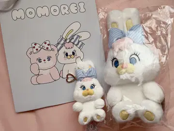 momorei 모모레이 키링 봉제 인형 세트