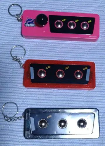 저글러 사운드 플래시 버튼 키링