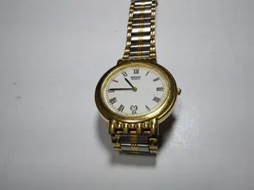 SEIKO 쿼츠 손목시계 골드/실버