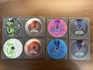 B'z LIVE-GYM DVD 세트 (Action, Magic 외)