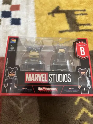 MARVEL 베어브릭상 B 스타로드 STAR-LORD HAPPY 복권