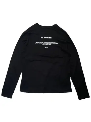 24fw 24aw JIL SANDER 백 로고 롱 슬리브