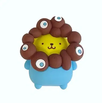 폼폼푸딩 산리오 미야쿠미야쿠 변신 입체 마스코트 컬러 키링