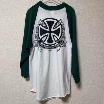 independent 인디펜던트 S 래글런 슬리브 T셔츠 7부 소매