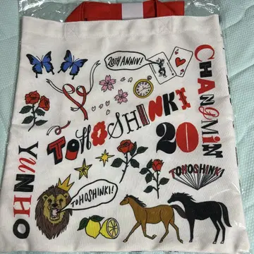 동방신기 TVXQ ZONE 도쿄돔 20주년 기념 토트백 미개봉 새상품