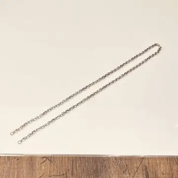 가는 각 체인 약 50cm 실버 SV925 커스텀 말 고리