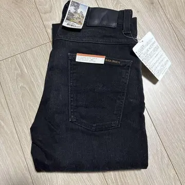 Nudie Jeans Co. Grim Tim 데드 블랙 W29 L32