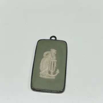WEDGWOOD 실버 닻 부조 펜던트