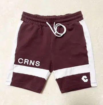 크로노스 CRONOS 버건디 숏팬츠 하프 팬츠 S