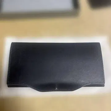 [Kawaoto] 장지갑 푸에블로 가죽 진한 남색