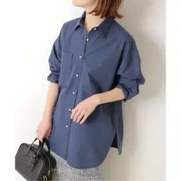 스픽앤스팬 펄 버튼 셔츠