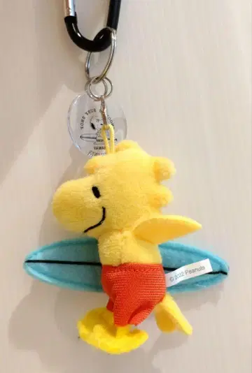 [ 한정품 ] SNOOPY 서프샵 우드스탁 스냅 반지 마스코트