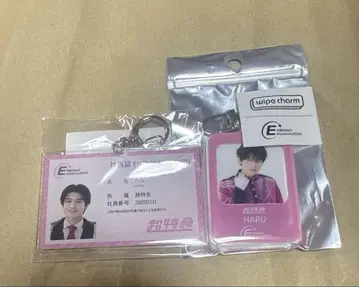 EBiDAN 뮤지엄 2025 하루 사원증풍 키링 참