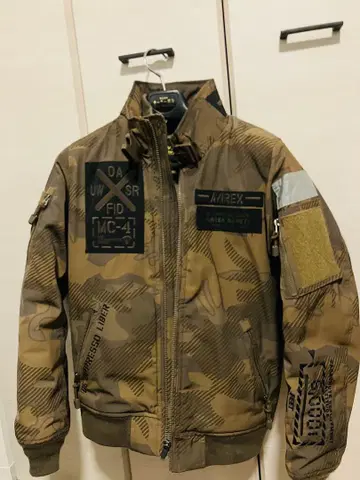 AVIREX 아비렉스 플라이트 자켓 MA-1 HALO M 사이즈