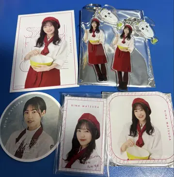 사쿠라자카46 마츠다 리나 아크릴 키링 외 6점 세트