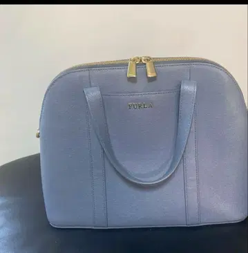 FURLA 라이트 블루 핸드백