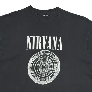 레어 초기 90's NIRVANA VESTIBULE 티셔츠