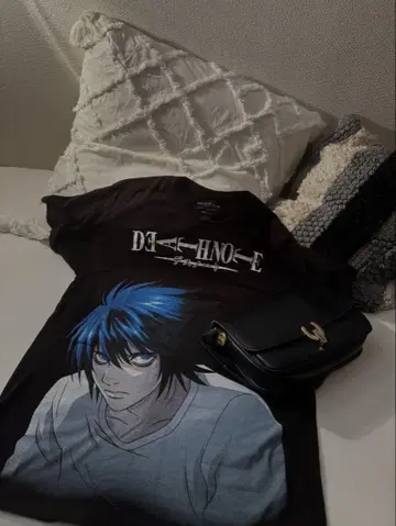 DEATH NOTE L 캐릭터 T셔츠