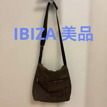 IBIZA 숄더백 브라운