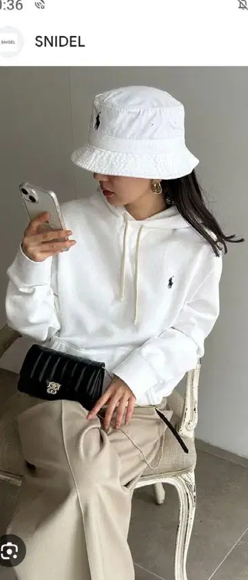 스나이델 랄프 로렌 후드티