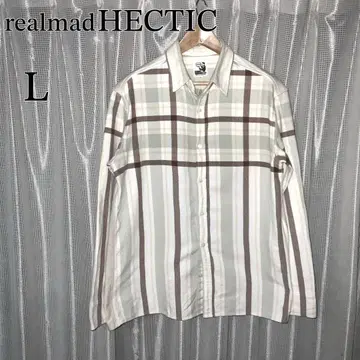 HECTIC 플란넬 셔츠 L