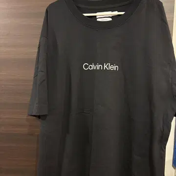 Calvin Klein 블랙 T셔츠 L/XL