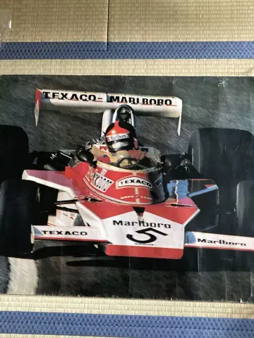 F1 특대형 포스터 에머슨 피티팔디 맥라렌 약 69cm 99cm