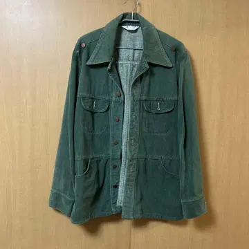 70s Wrangler 커버올 부시 자켓