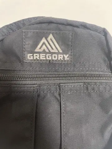 GREGORY 바디백 블랙