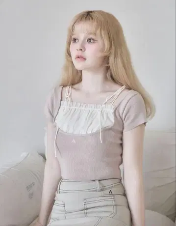 AMDMARY Mew frill tops