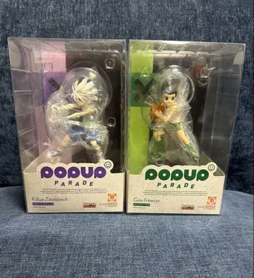 [ 미개봉 새상품 ] POP UP PARADE 헌터헌터 곤 키루아 세트