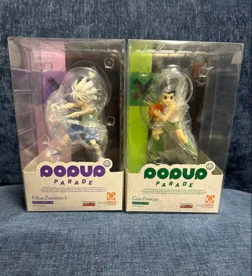 [ 미개봉 새상품 ] POP UP PARADE 헌터헌터 곤 키루아 세트