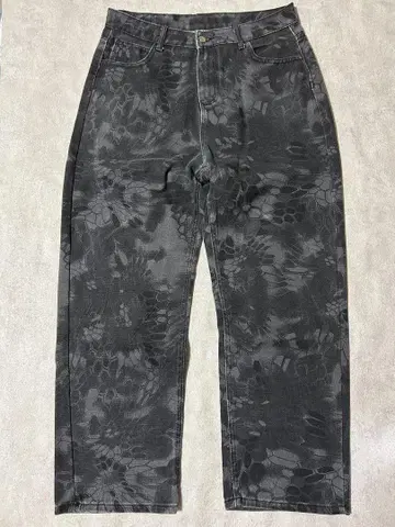 새상품급 SHEKARIA 데님 진스 블랙 XXL
