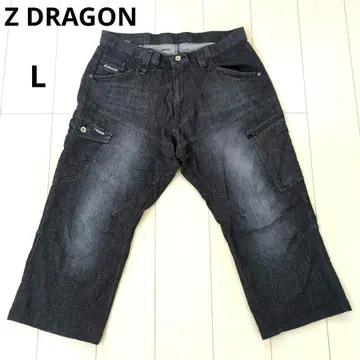 Z DRAGON 75602 와이드 데님 스트레치 흑먹색 L 사이즈