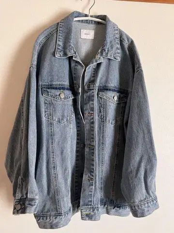 DISCOAT 라이트 블루 데님 자켓