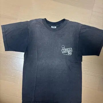 USA 구제 의류 vintage 에어리어 51 90년대 T셔츠