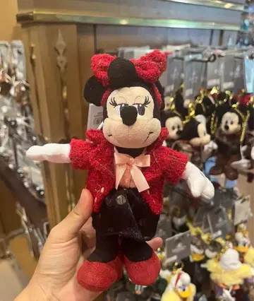 상하이 디즈니 한정판 모던 상하이 미니 마우스 키링