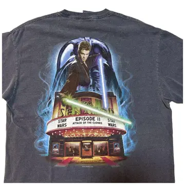 90s 스타 워즈 빈티지 STARWARS 다스 베이더 L 블랙