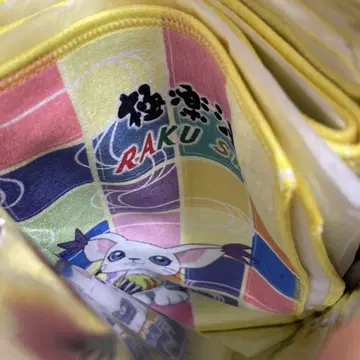 디지몬 극락탕 콜라보 머플러 타월 디지몬 집합 ver.