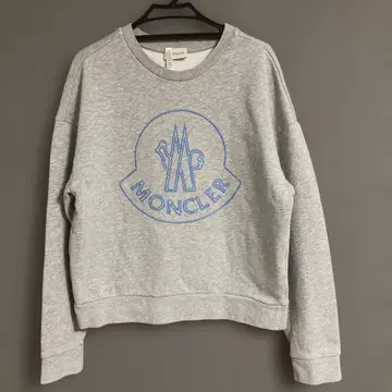 MONCLER 그레이 맨투맨 트레이닝복