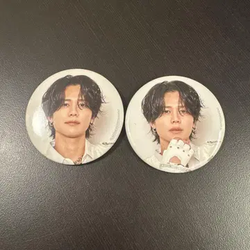 INI 후지마키 쿄스케 캔뱃지 2종