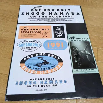 [ 미사용 ] 하마다 쇼고 ON THE ROAD 91 스티커 세트