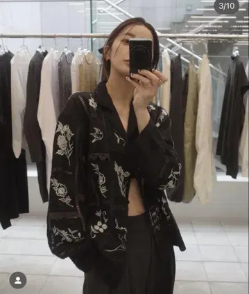 TODAYFUL Embroidery Patchwork Shirt