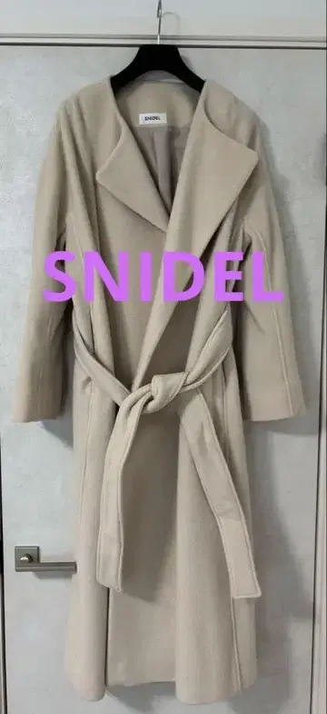 SNIDEL 스나이델 울 캐시미어 코트