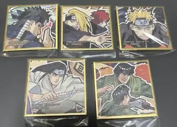 NARUTO 콩 가챠 색지 미니 가챠가챠 5종 세트