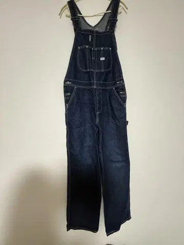 Lee 다크 데님 오버롤